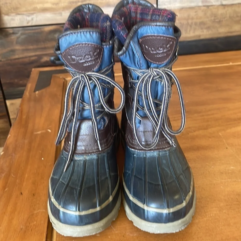 Duck Thermolite Steel Shank Snow Boots Size 6